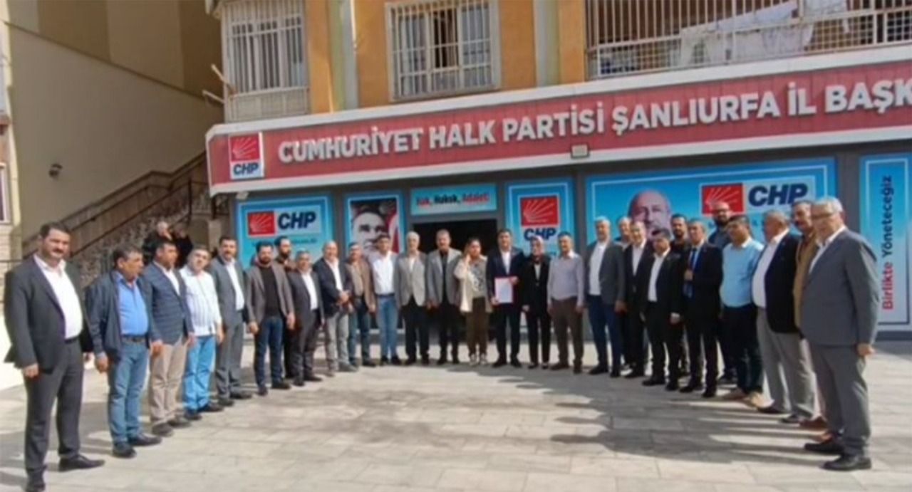 CHP Urfa yönetimi rengini belli etti