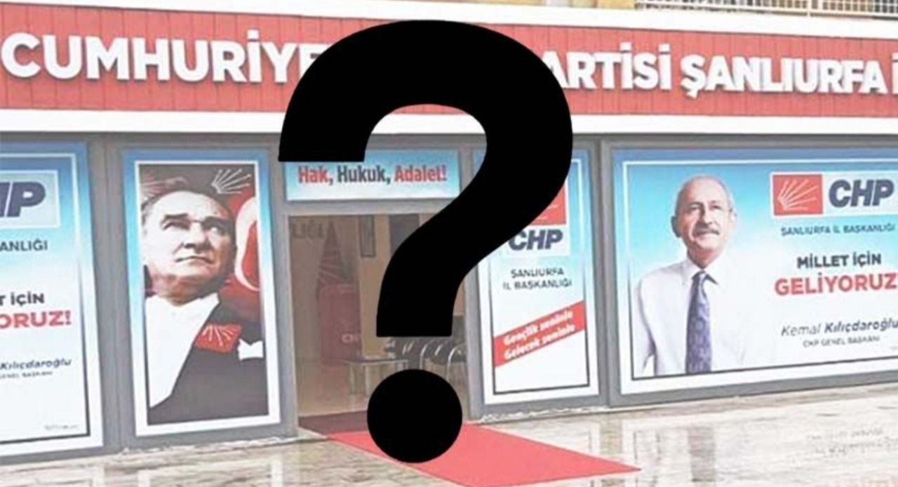 Şanlıurfa CHP ikiye bölündü!