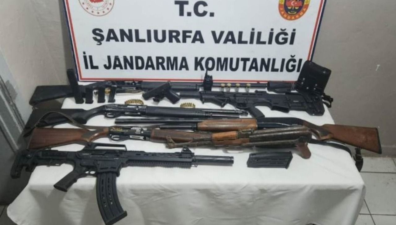 Siverek'te silah kaçakçılığı operasyonu