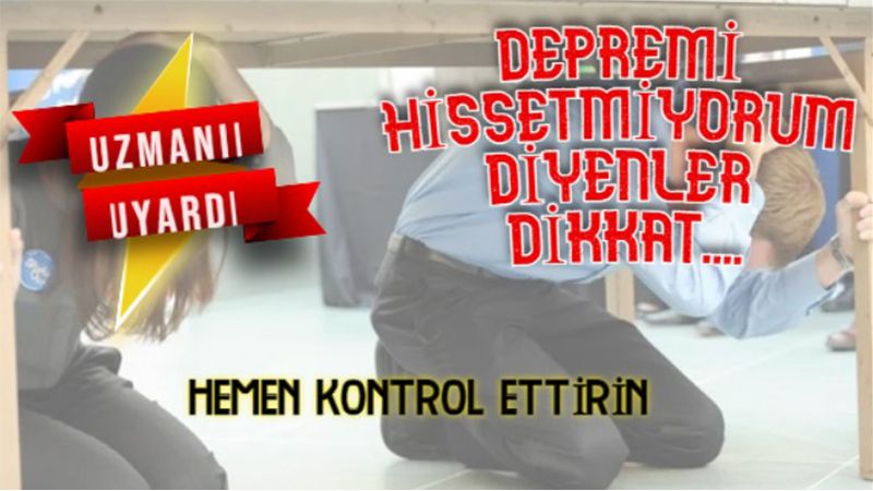 “Depremi siz hissediyor, karşı bina hissetmiyorsa...” Deprem uzmanından dikkat çeken uyarı!