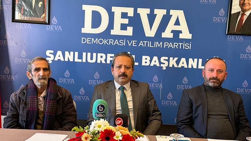 DEVA Partisi Şanlıurfa'da kendi logosuyla seçime girecek