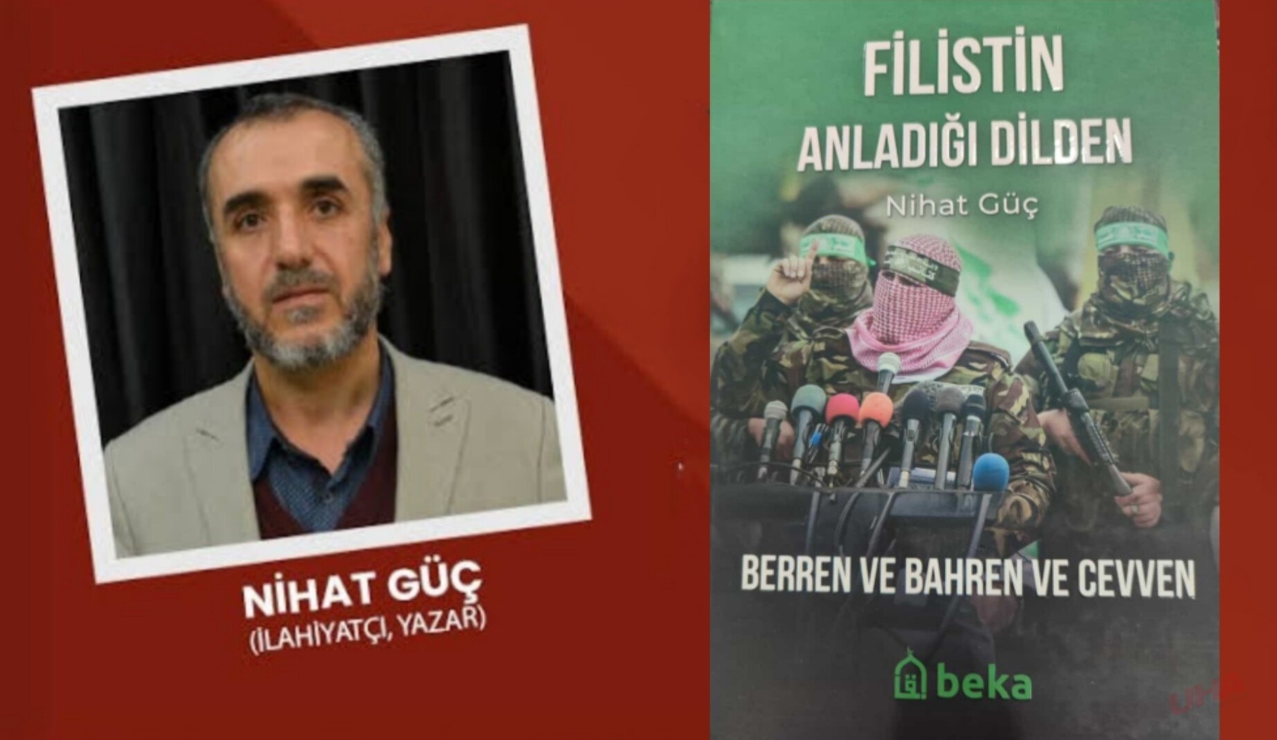 Yazarımız Güç'ün "Filistin Anladığı Dilden" adlı kitabı çıktı