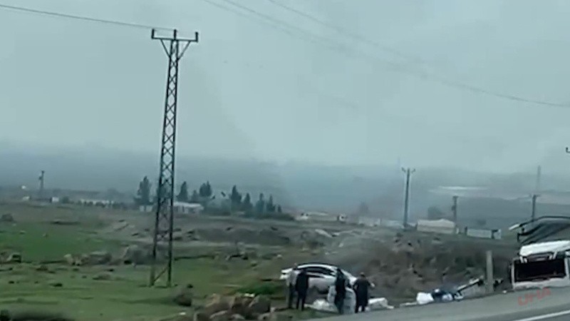 Şanlıurfa'da 'Ölüm yolu'nda kaza: 2 yaralı!