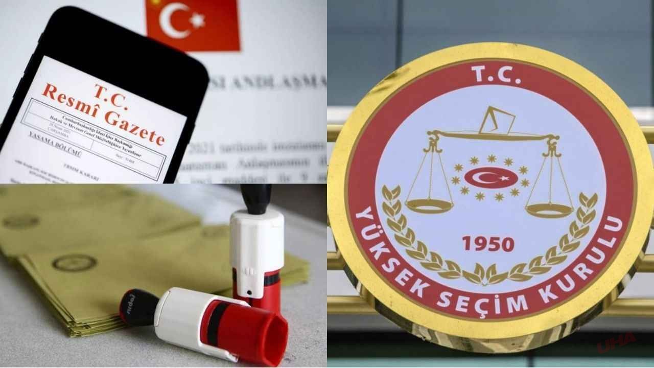 Seçim iptal edilirse' kararı Resmi Gazete'de: Tarih belli oldu