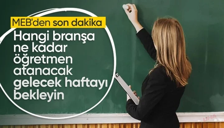 MEB Bakanı Yusuf Tekin'den öğretmen atamalarıyla ilgili açıklama