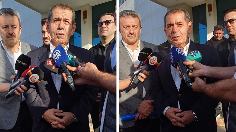 Galatasaray Başkanı Dursun Özbek Şanlıurfa'da: "Fenerbahçe'nin A takımıyla maça çıkmasını bekliyoruz"