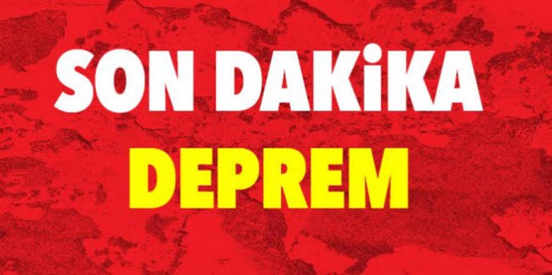 Sabah saatlerinde meydana gelen Deprem korkuttu