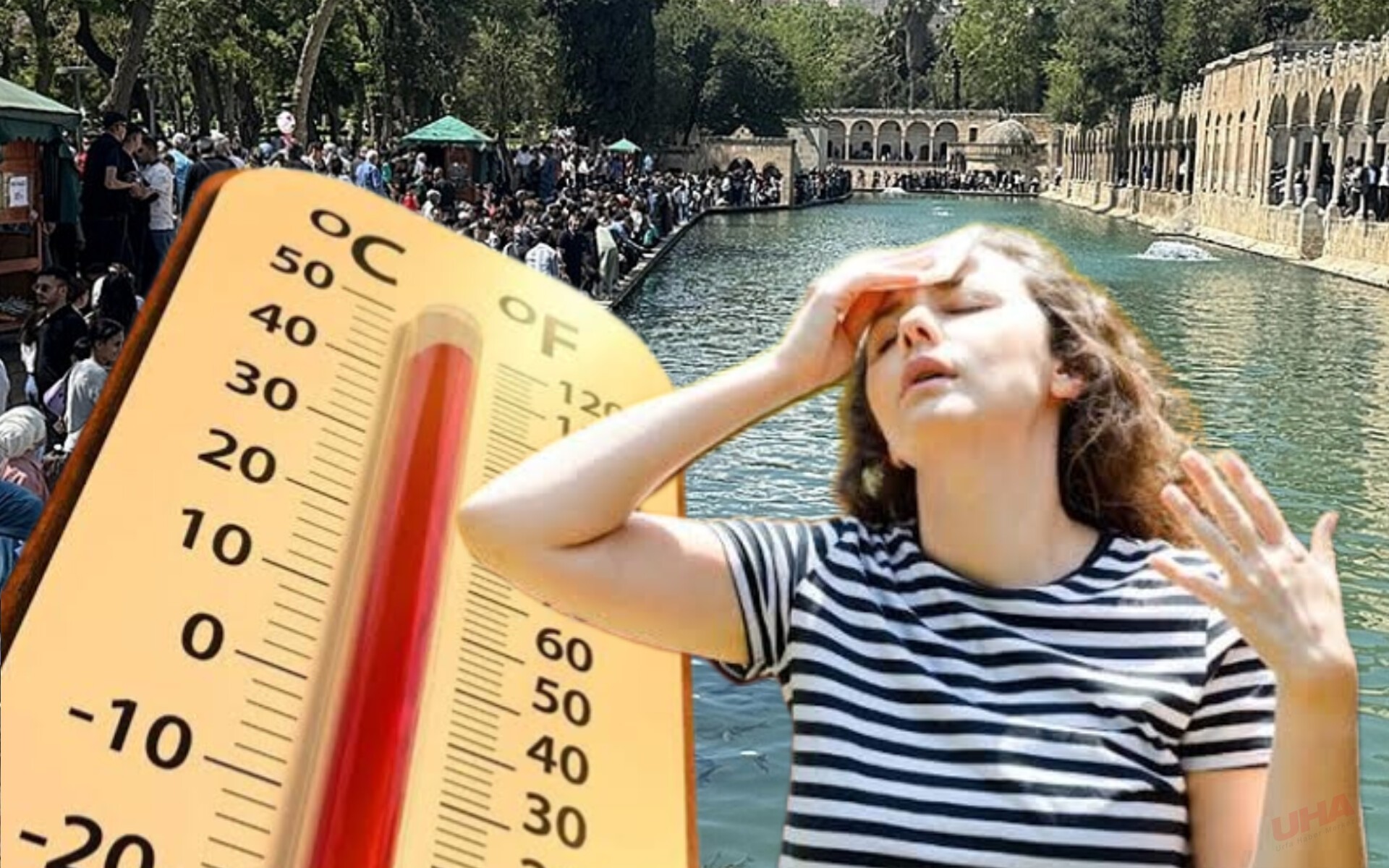 Şanlıurfa'da Hafta Sonu Kavurucu Sıcaklar: Sıcak Çarpmasına Karşı Uyarı!