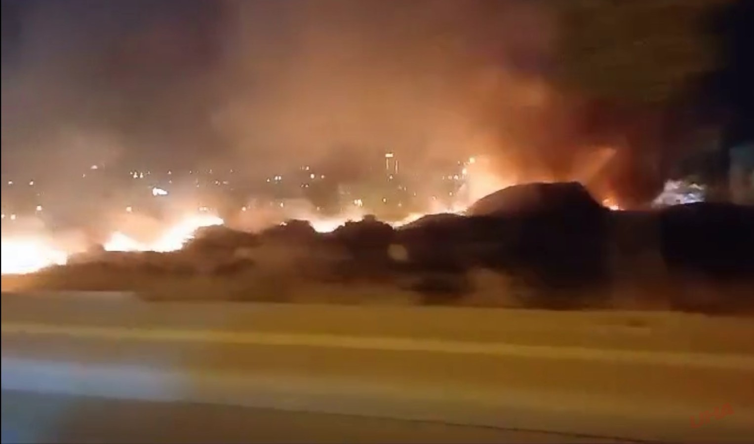Şanlıurfa'da korkutan yangın