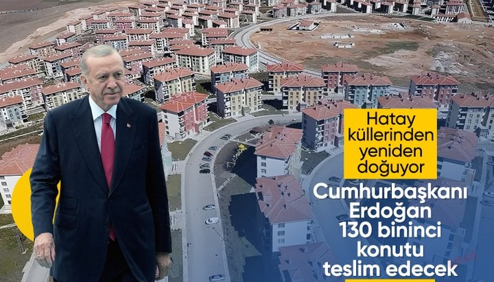 Deprem bölgesinde 29 bin 311 konut bugün sahiplerine teslim edilecek
