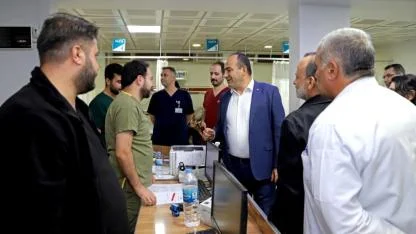 Şanlıurfa’daki hastanelere gece baskını! İl Sağlık Müdürü Dr. Berk sahada denetimde