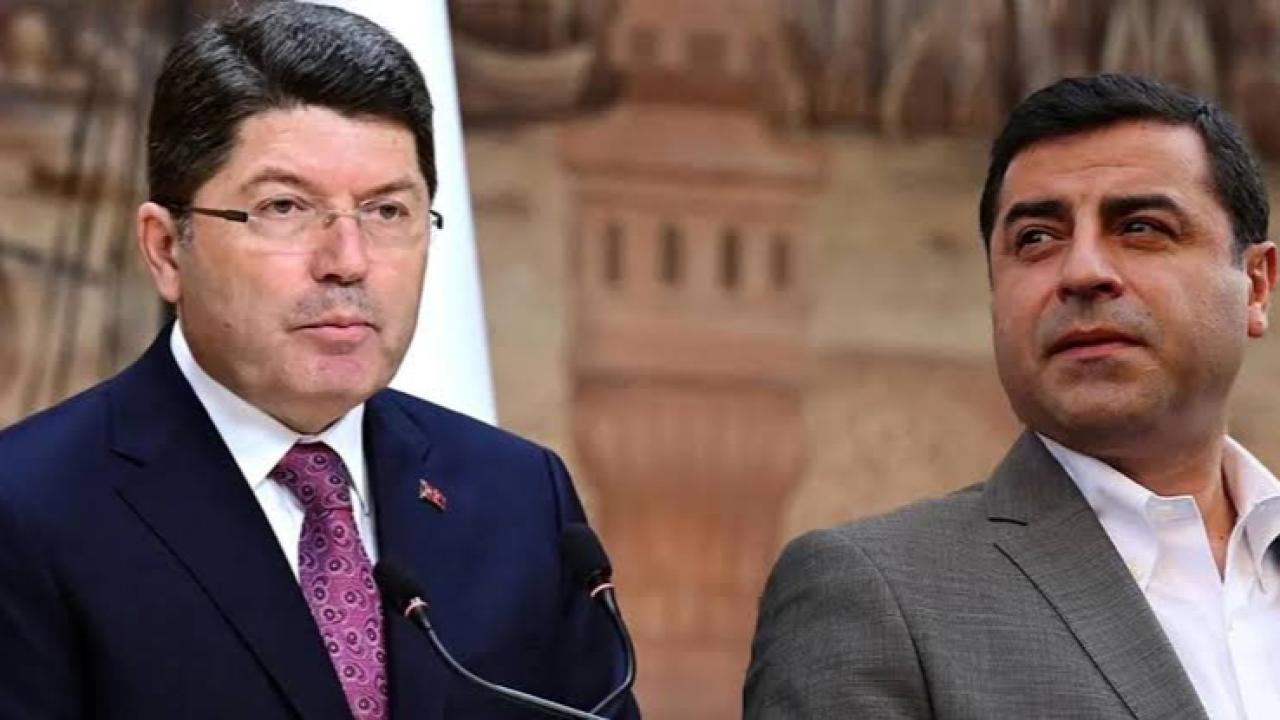 Bakan Tunç’tan Kritik Demirtaş Açıklaması: “Tahliye Süreci Yargının Önünde, Karar Her An Gelebilir”