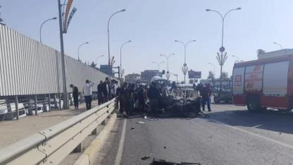 Şanlıurfa’da Üst Geçitte Zincirleme Kaza: 1 Ölü, 3 Yaralı