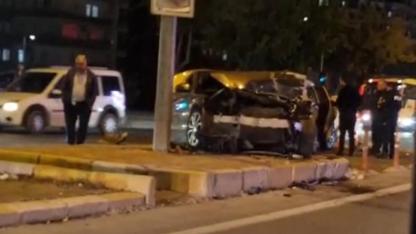 Şanlıurfa-Diyarbakır Yolunda Akşam Saatlerinde Korkutan Kaza: 1 Yaralı