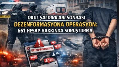 Okul saldırıları sonrası dezenformasyona operasyon: 661 hesap hakkında soruşturma