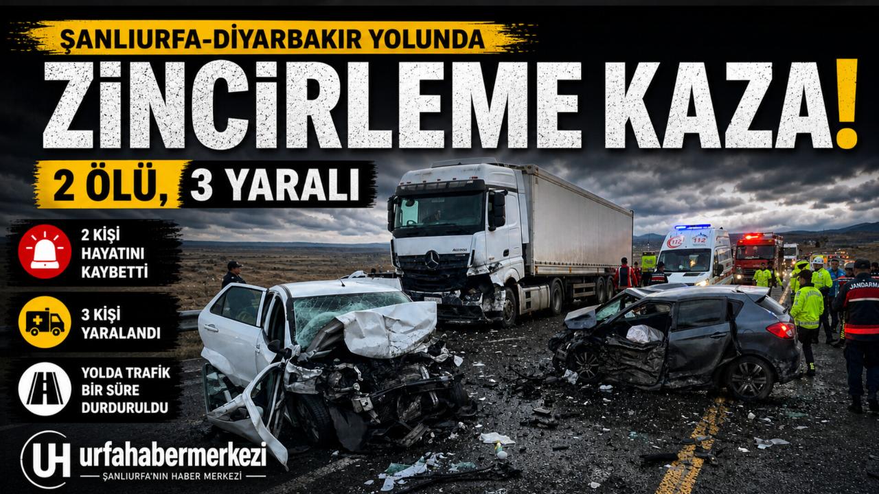 Can pazarı yaşandı: Urfa’da zincirleme kaza ölümlerle sonuçlandı