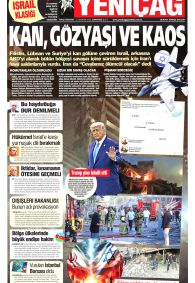 YENİÇAĞ Gazete Manşeti